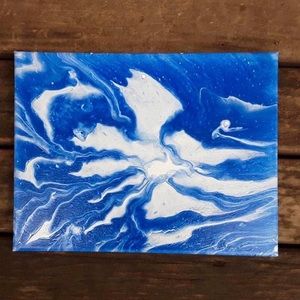 Original Acrylic Abstract Decor Art